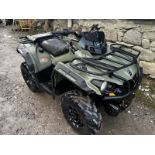 2018 CAN AM OUTLANDER 570 PRO 4WD QUAD ATV