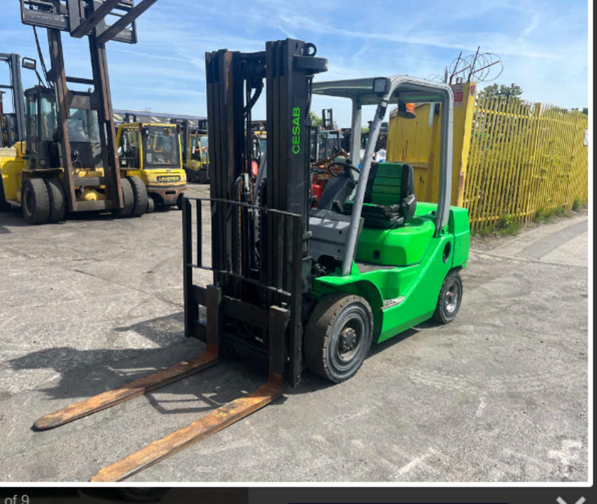 2014 DIESEL FORKLIFTS CESAB M325D - Image 4 of 6