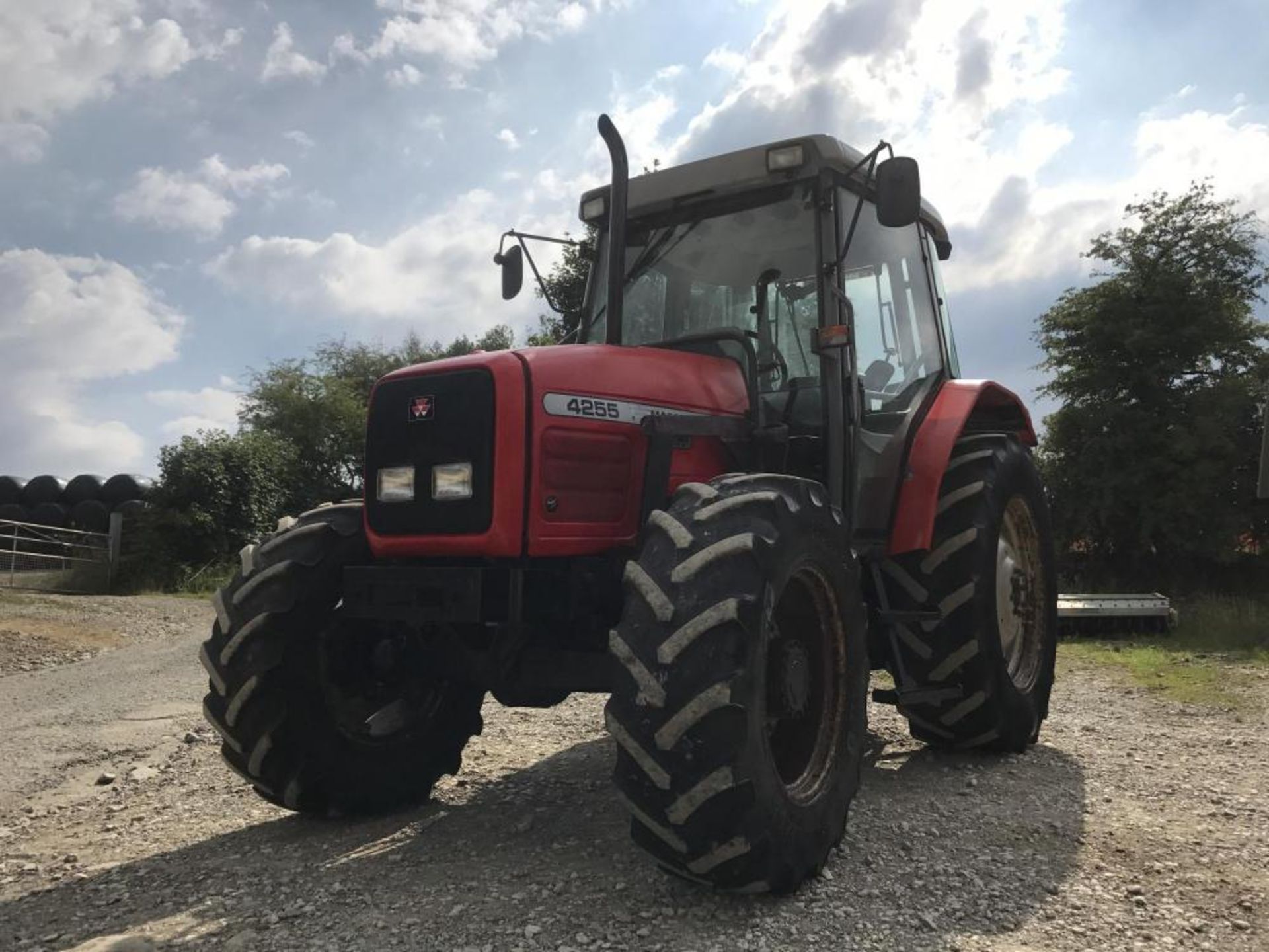 2001 MASSEY FERGUSON 4255 TRACTOR 4WD Y REG V5 3950 HOURS - Image 10 of 10