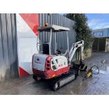 COMPACT POWERHOUSE: 2017 TAKEUCHI TB216 MINI EXCAVATOR