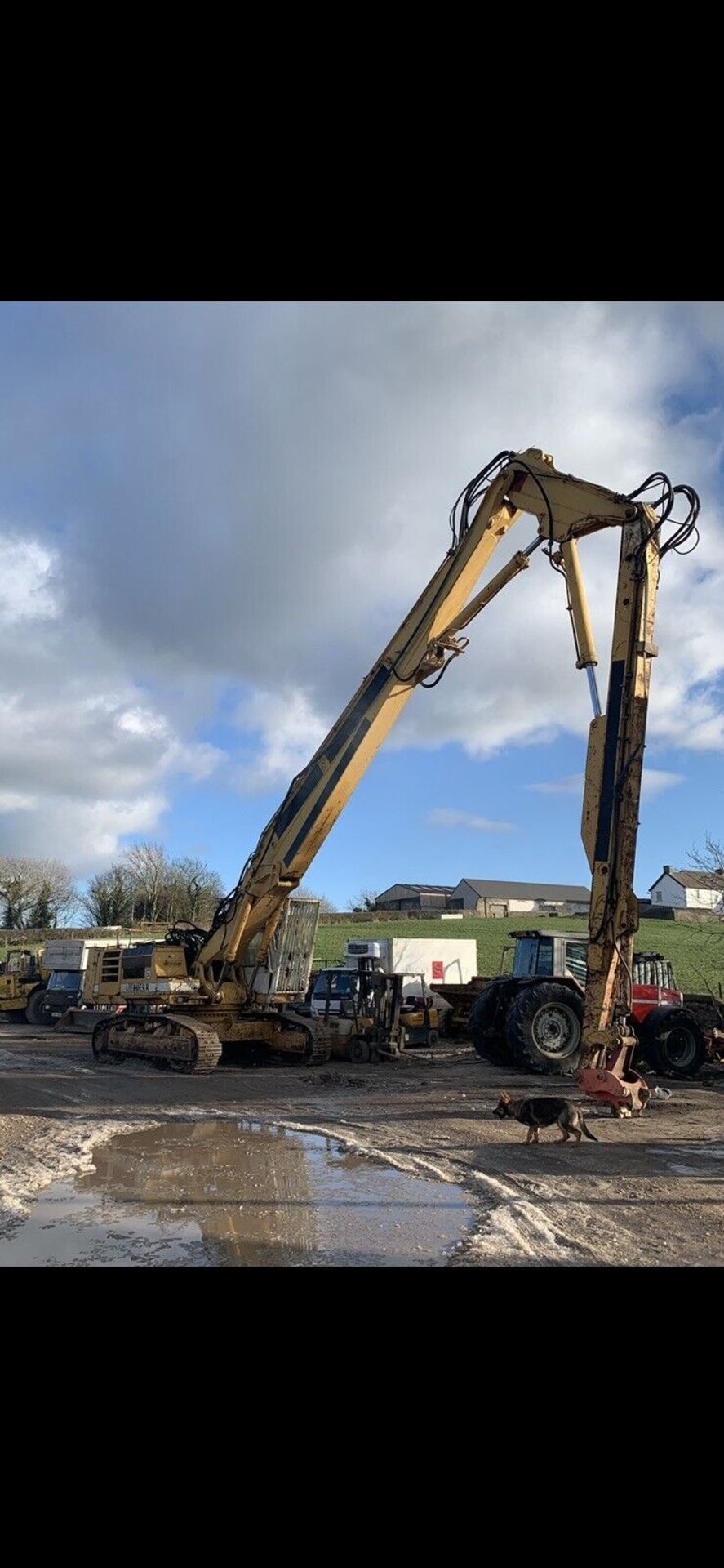 LIEBHERR R954 3 STAGE BOOM ARM DEMOLITION TRACKED EXCAVATOR HIGH REACH DIGGER