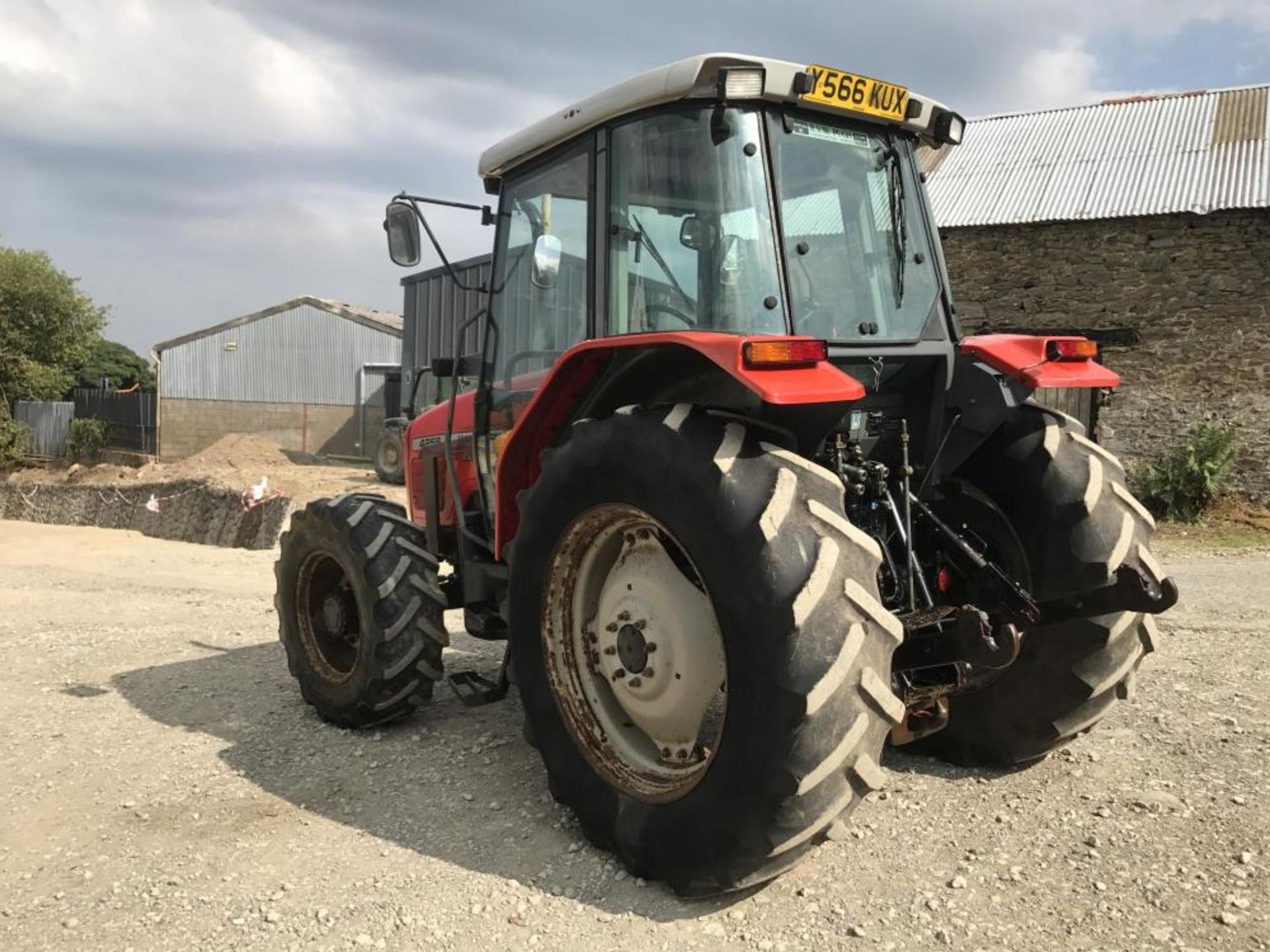 2001 MASSEY FERGUSON 4255 TRACTOR 4WD Y REG V5 3950 HOURS - Image 9 of 10