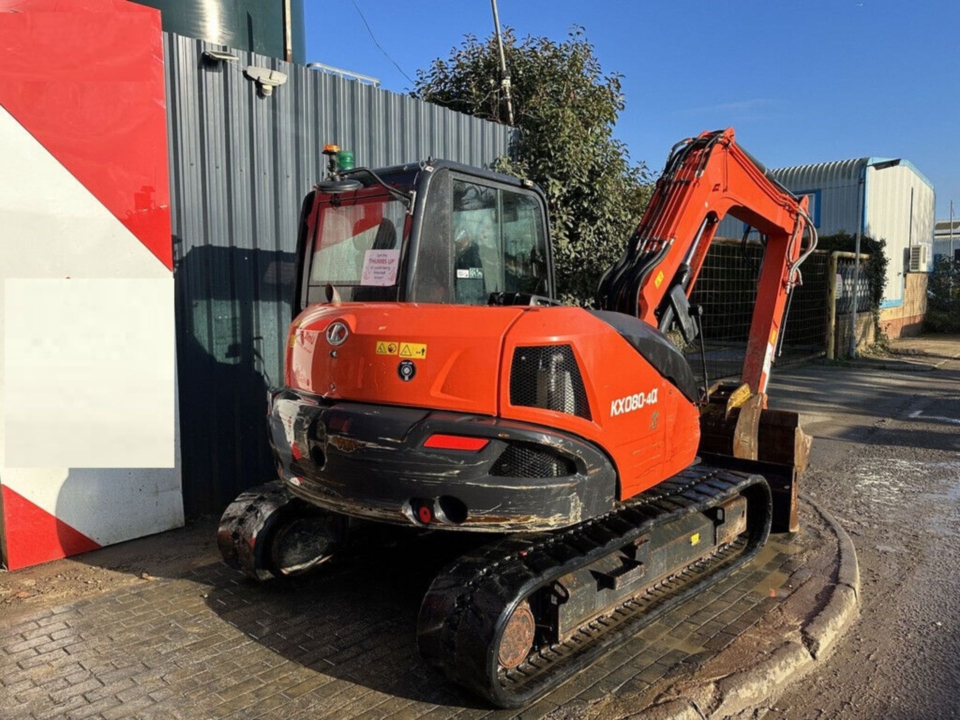 2019 KUBOTA KX080-4: MIDI EXCAVATOR EXCELLENCE WITH 2156 HOURS - Image 9 of 12