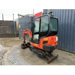 2017 KUBOTA KX015-4: FULL CAB EFFICIENCY WITH 2308 HOURS