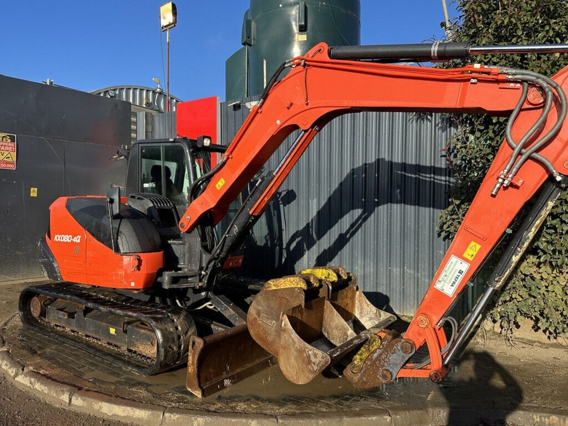 2019 KUBOTA KX080-4: MIDI EXCAVATOR EXCELLENCE WITH 2156 HOURS - Image 10 of 12