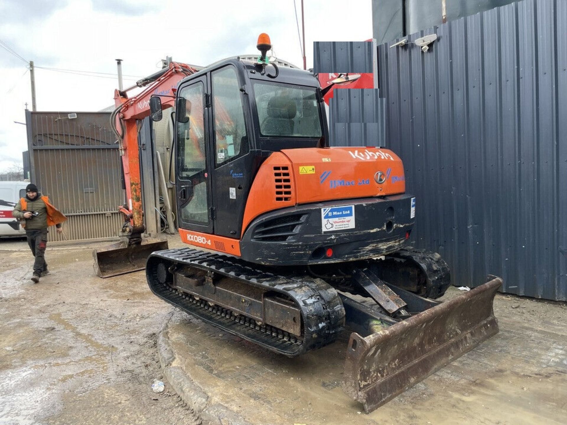 2015 KUBOTA KX080-4: MIDI EXCAVATOR MASTERY WITH 4399 HRS