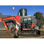 2019 KUBOTA KX080-4: MIDI EXCAVATOR EXCELLENCE WITH 2156 HOURS