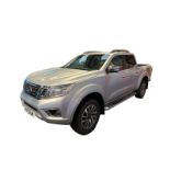 >>--NO VAT ON HAMMER--<< 2017 NISSAN NAVARA TEKNA: SILVER 4X4, EURO 6, PRISTINE CONDITION