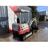 LOW-HOUR BEAST: 2017 TAKEUCHI TB216 MINI EXCAVATOR