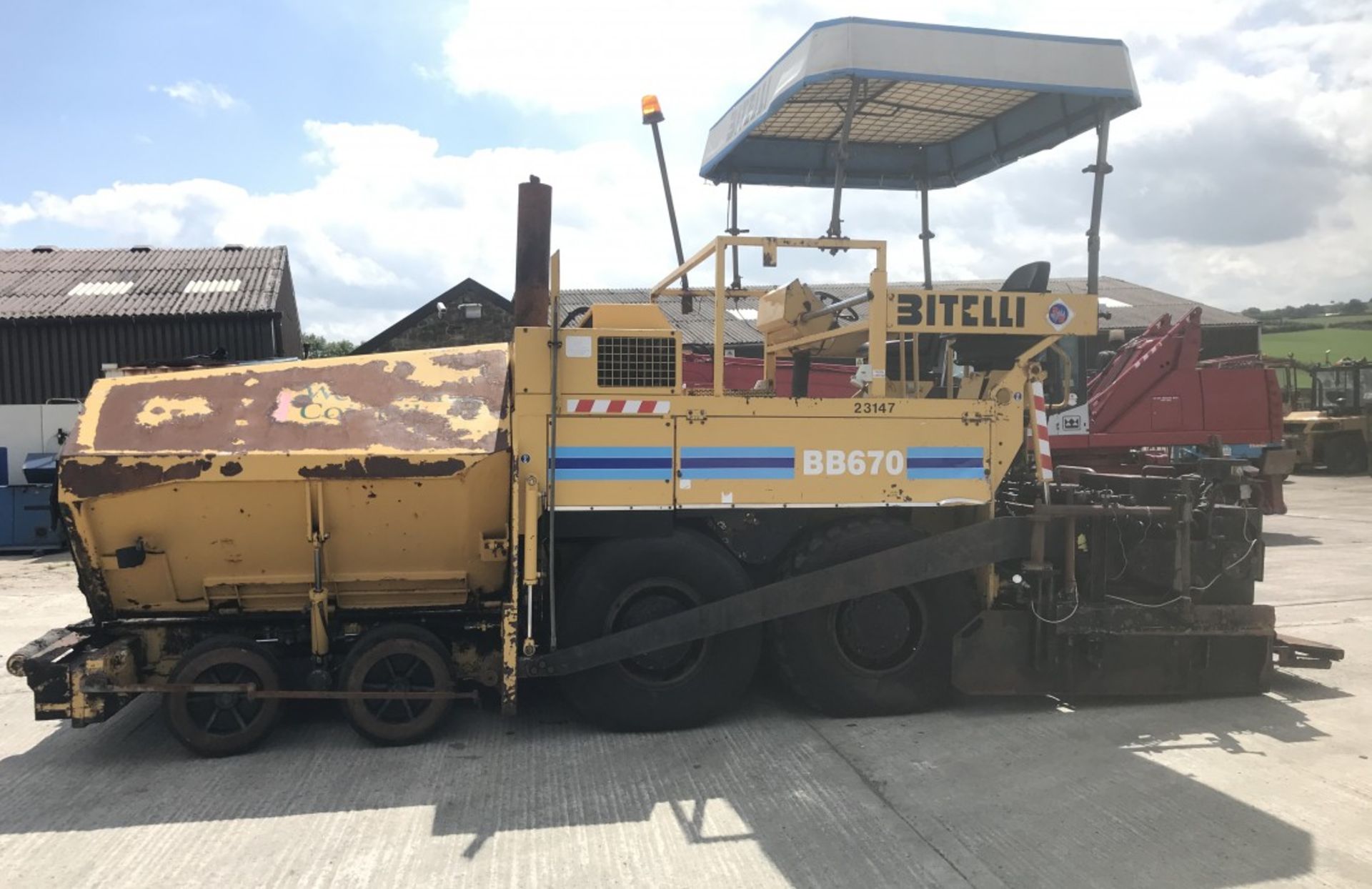 BITELLI BB 670 ASPHALT PAVER - Image 11 of 14