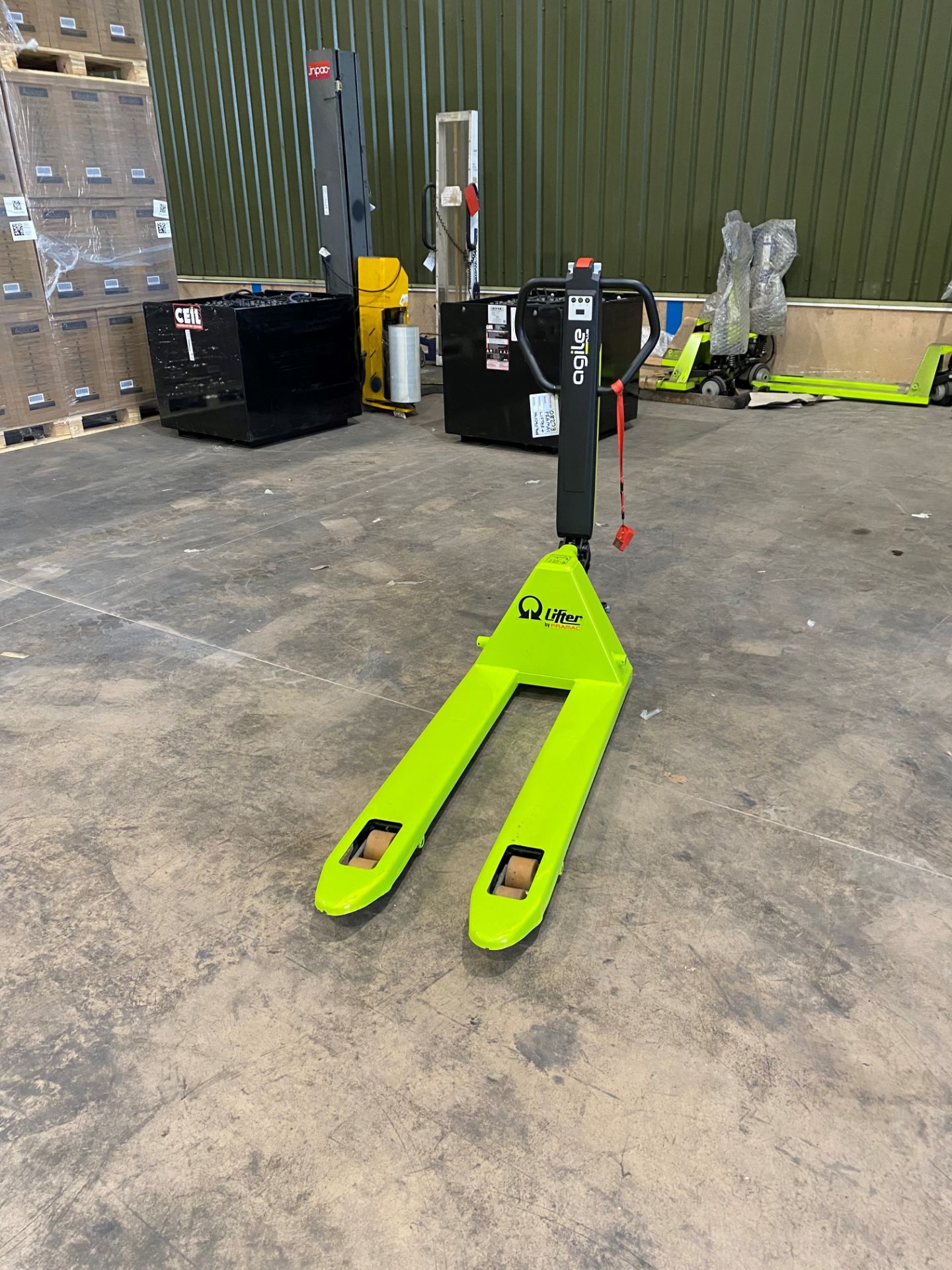 NEW AGILE PLUS ELECTRIC POWERED PALLET TRUCK - RRP OVER £1400 - SEE DESCRIPTION