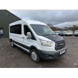 INJECTING NEW LIFE: 2015 FORD TRANSIT 350 L3 CREW VAN, LONG MOT