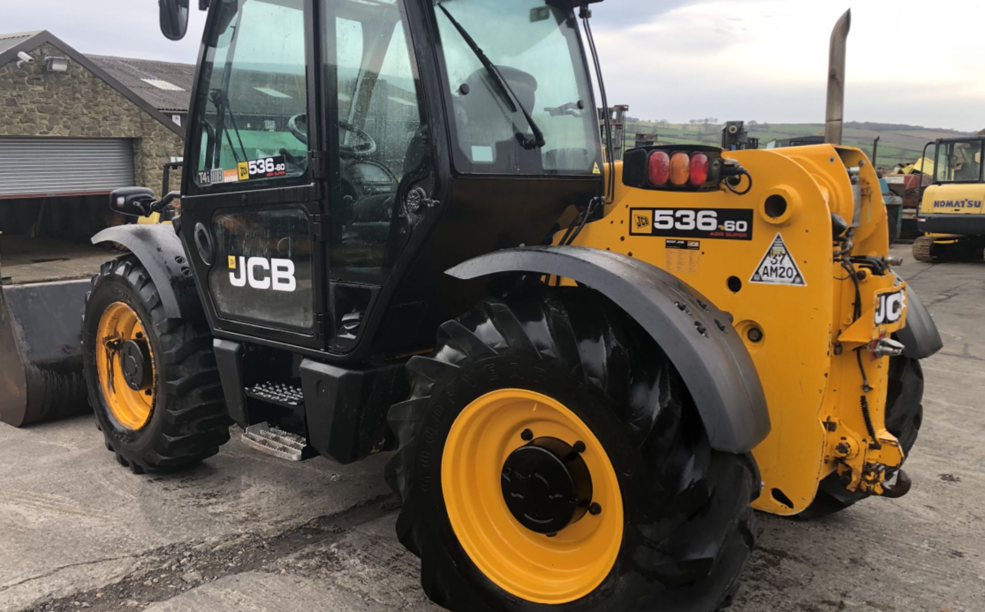 JCB 536-60 AGRI SUPER TELEHANDLER - Image 8 of 12