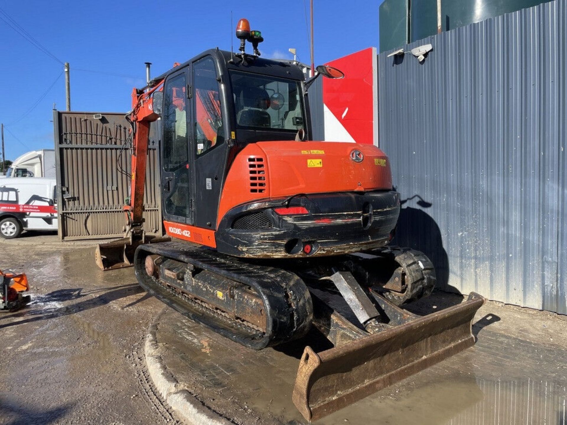 2019 KUBOTA KX080-4 MIDI EXCAVATOR - Image 12 of 13