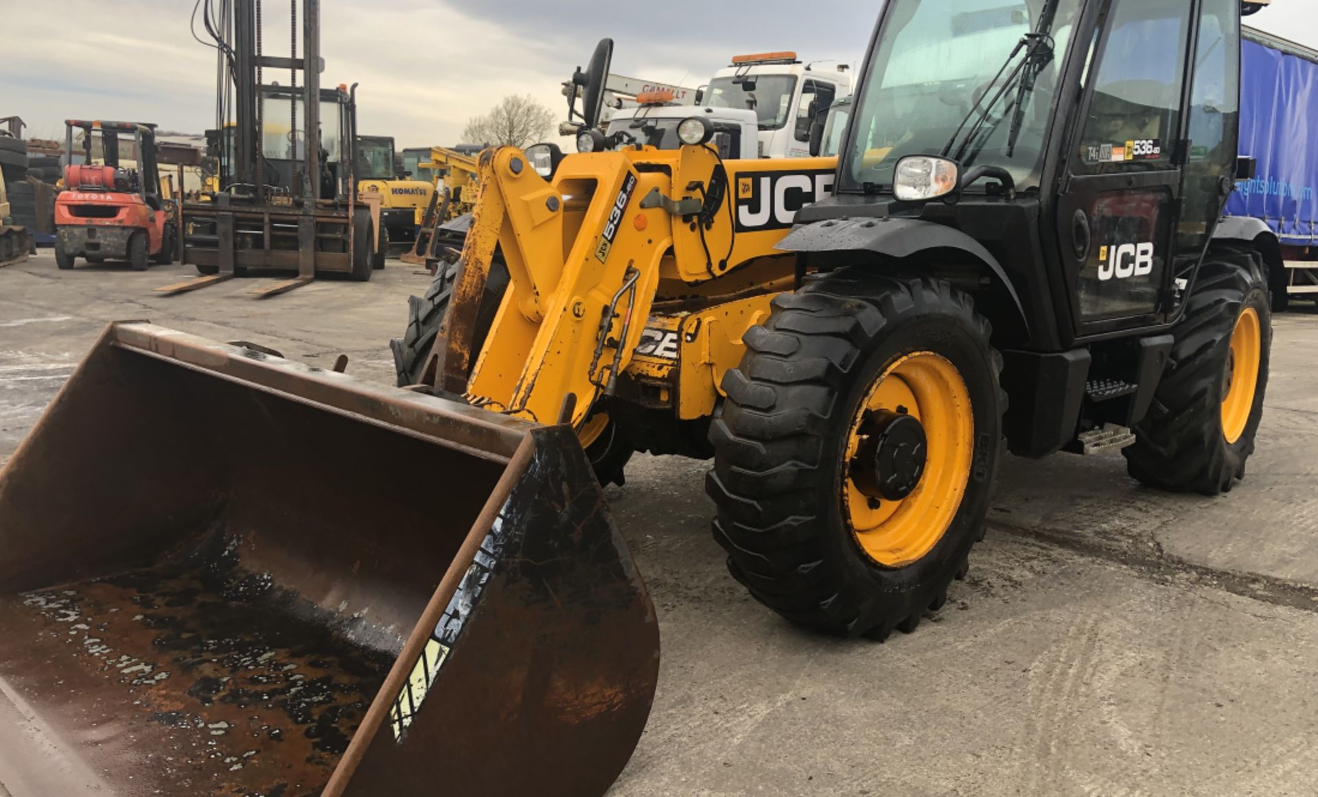 JCB 536-60 AGRI SUPER TELEHANDLER - Image 3 of 12