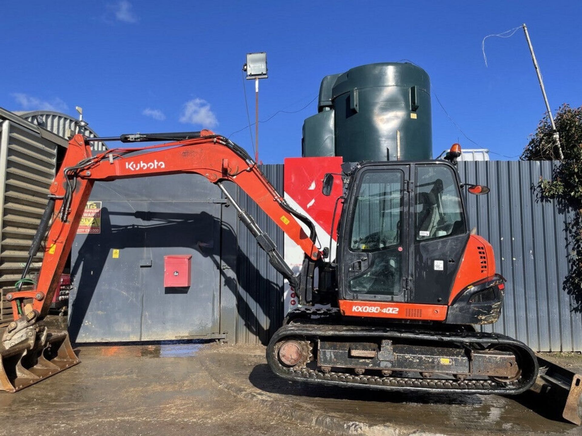 2019 KUBOTA KX080-4 MIDI EXCAVATOR - Image 11 of 13