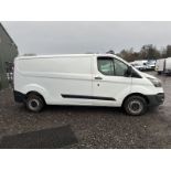 SMOOTH RIDE: 66 PLATE FORD TRANSIT CUSTOM EURO 6 >>--NO VAT ON HAMMER--<<