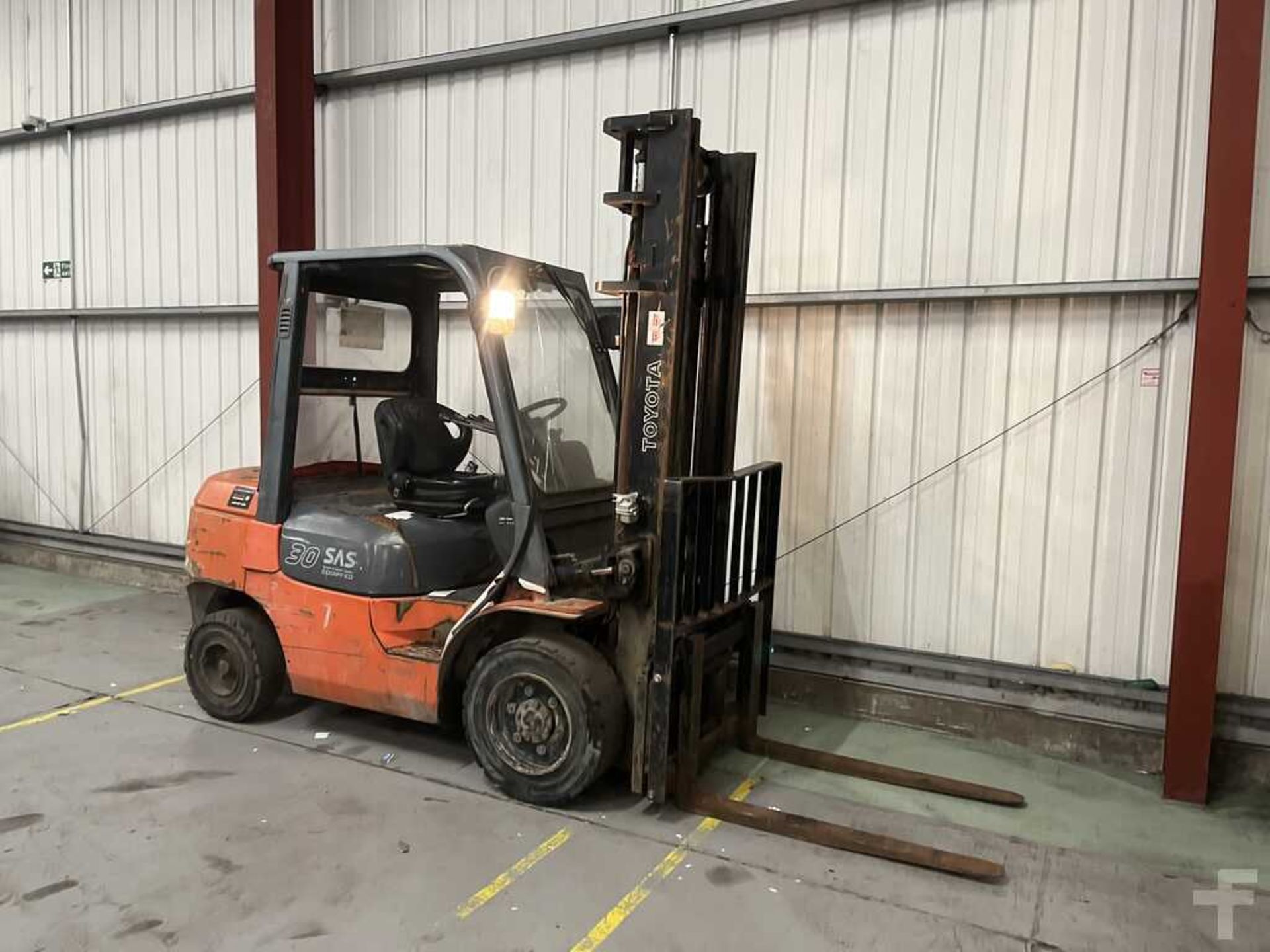 DIESEL FORKLIFTS TOYOTA 62-7FDF30 - Image 4 of 6