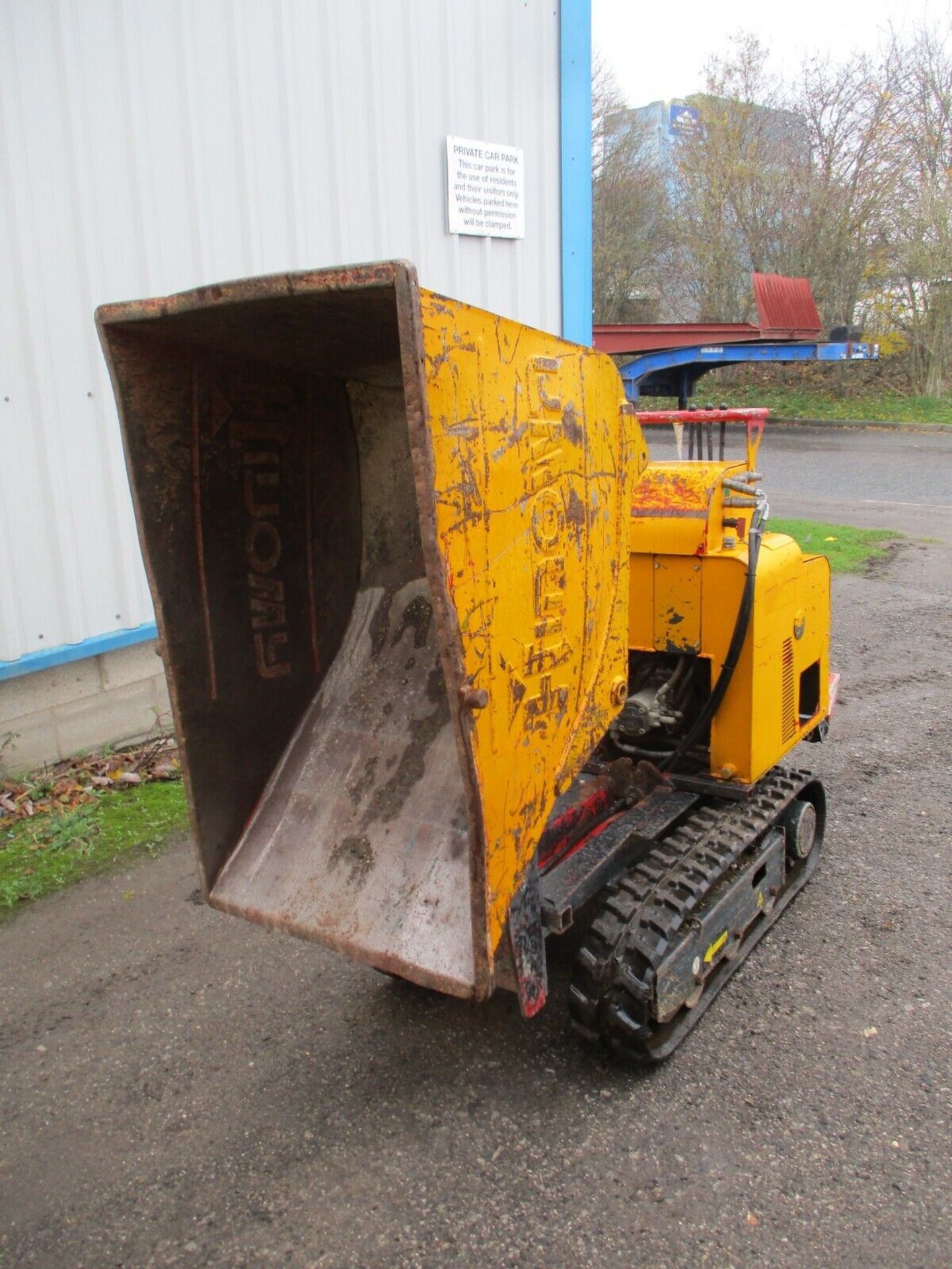 YANMAR ENGINE HINOWA TRACKED DUMPER - Image 8 of 10