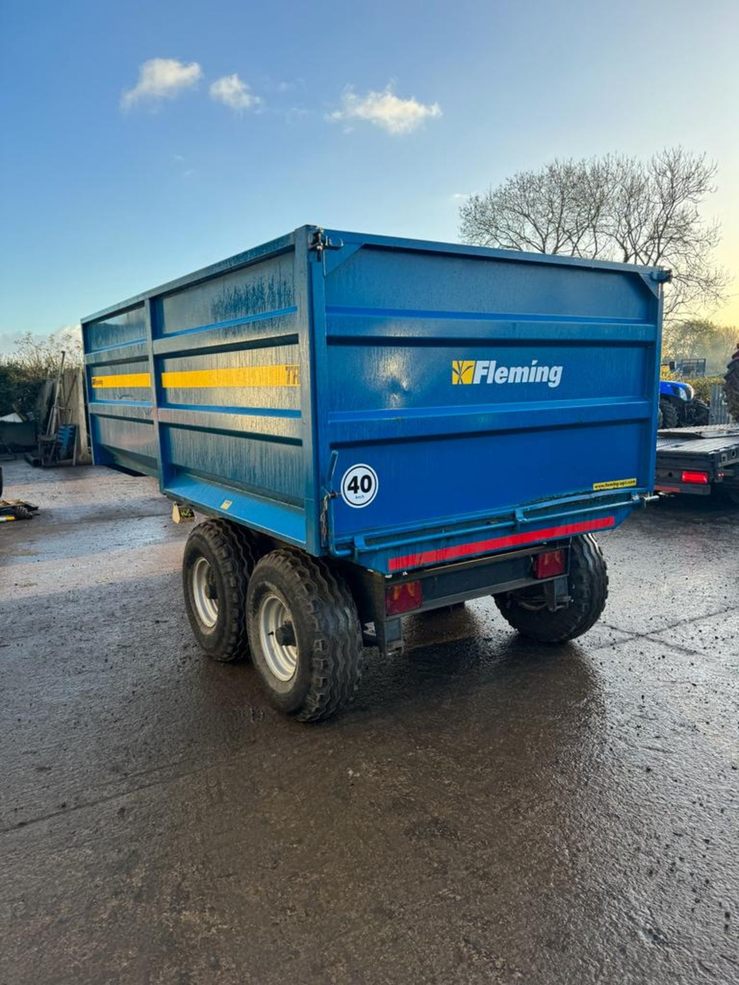 FLEMING TR8 TRAILER. - Image 4 of 5