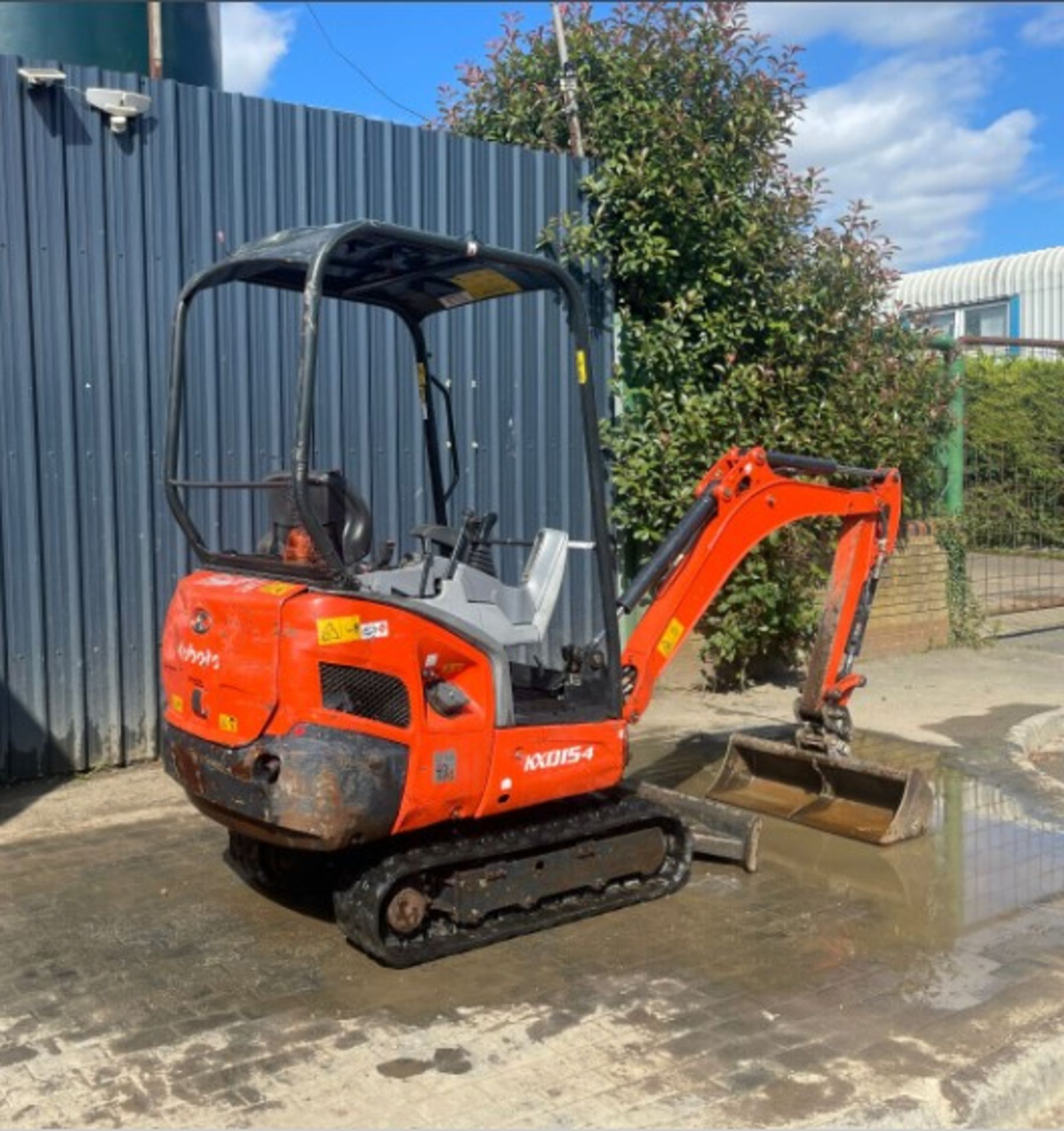 2017 KUBOTA KX015-4: MINI EXCAVATOR PRECISION WITH 2092 HOURS