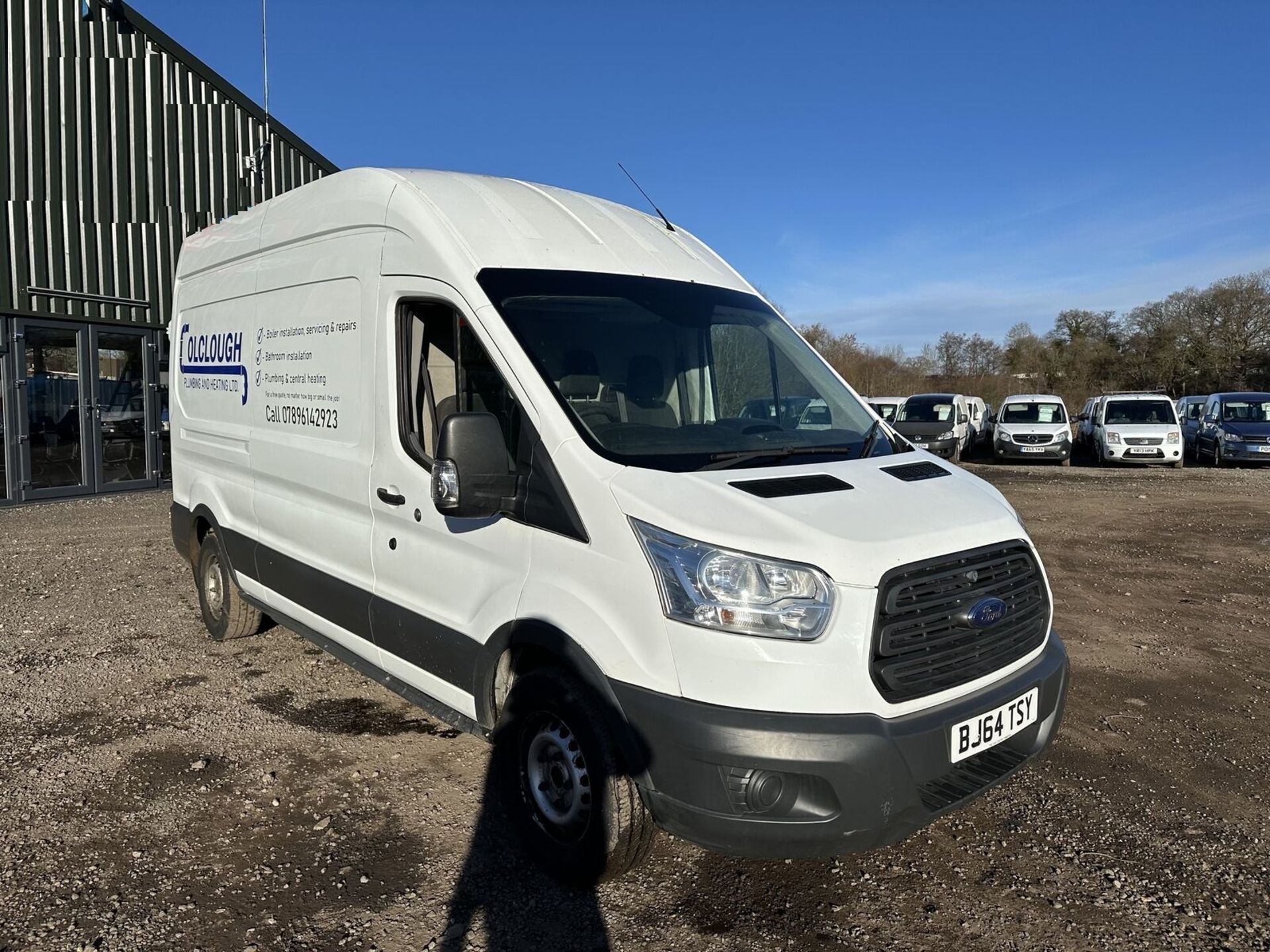 VAN REVIVAL PROJECT: 64 PLATE FORD TRANSIT 350 L3 DIESEL, SPARES OR REPAIR >>--NO VAT ON HAMMER--<< - Image 3 of 21