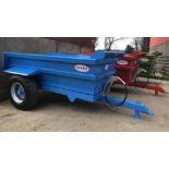 MCKEE TAPERED BODY DUMP TRAILER 8 TON