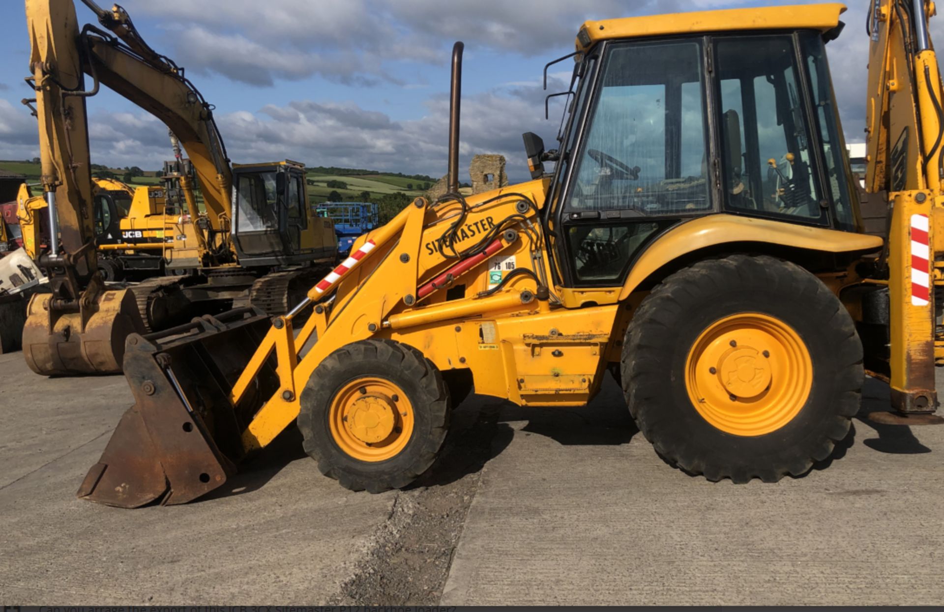 JCB 3CX SITEMASTER P12 BACKHOE LOADER