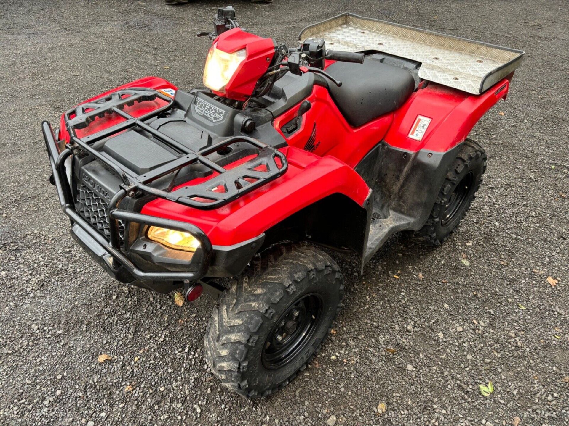 (ONLY 710 HOURS)* TRX500 FOREMAN HONDA QUAD BIKE - ROAD REGISTERED - Image 3 of 15