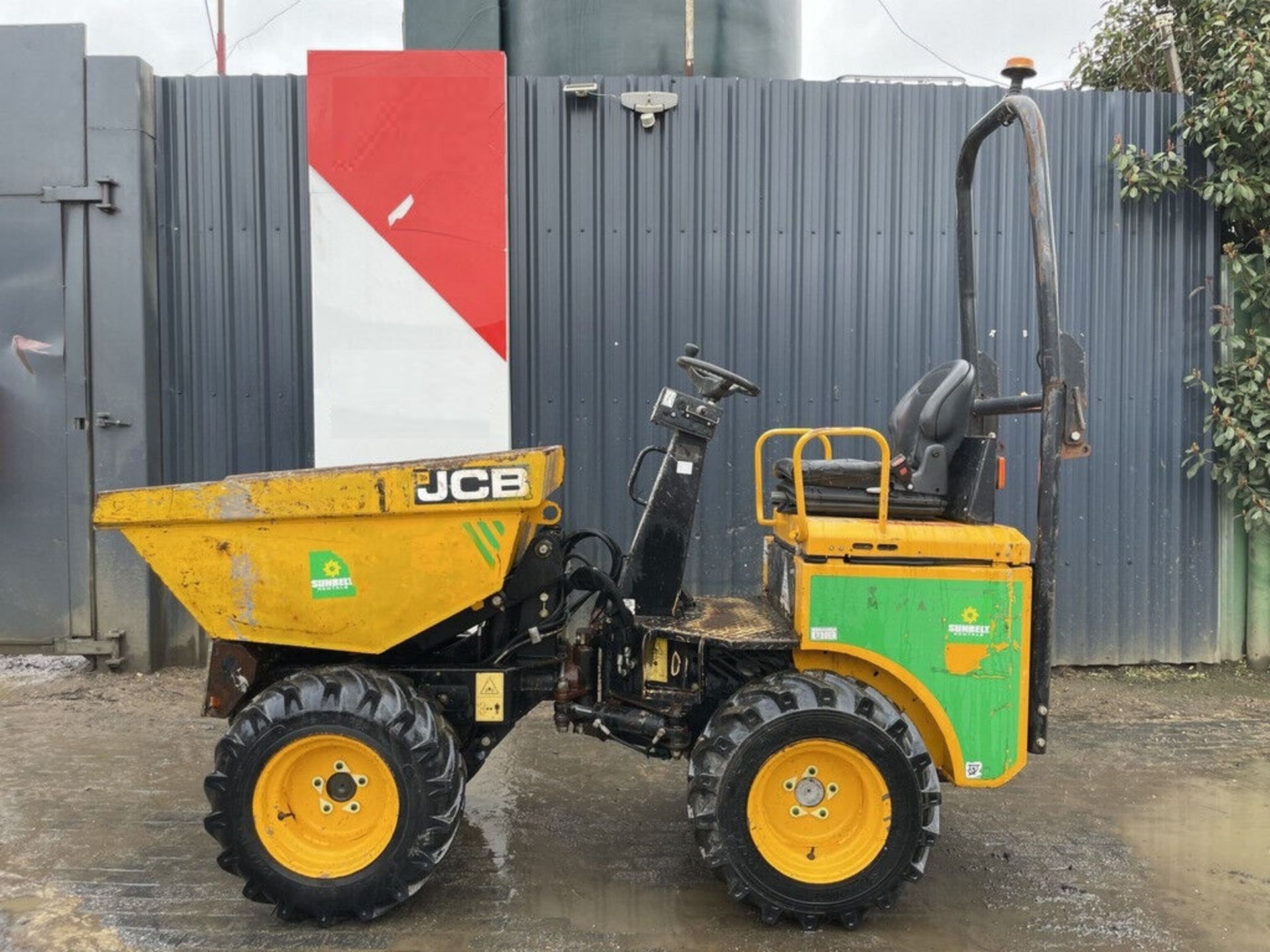 2015JCB 1THT 1 TON HIGH TIP DUMPER - Image 3 of 12