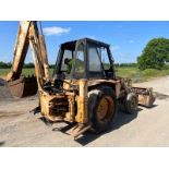 CASE 580F BACKHOE LOADER DIGGER EXCAVATOR 4 IN 1 FRONT BUCKET 4920 HOURS