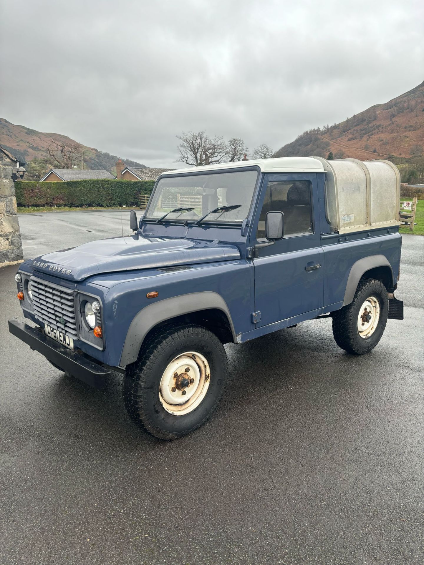 LAND ROVER DEFENDER 90 TRUCK CAB 4X4 4WD 2011 TDCI 4WD 107K - Image 9 of 11