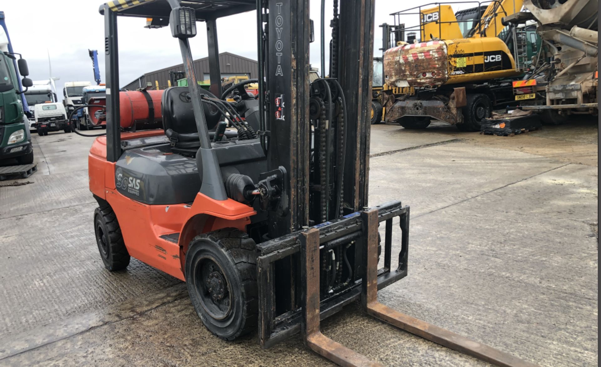 TOYOTA FG 30(3 TON) DIESEL FORKLIFT - Image 7 of 8