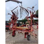 LELY LOTUS 600, 4 ROTOR TEDDER