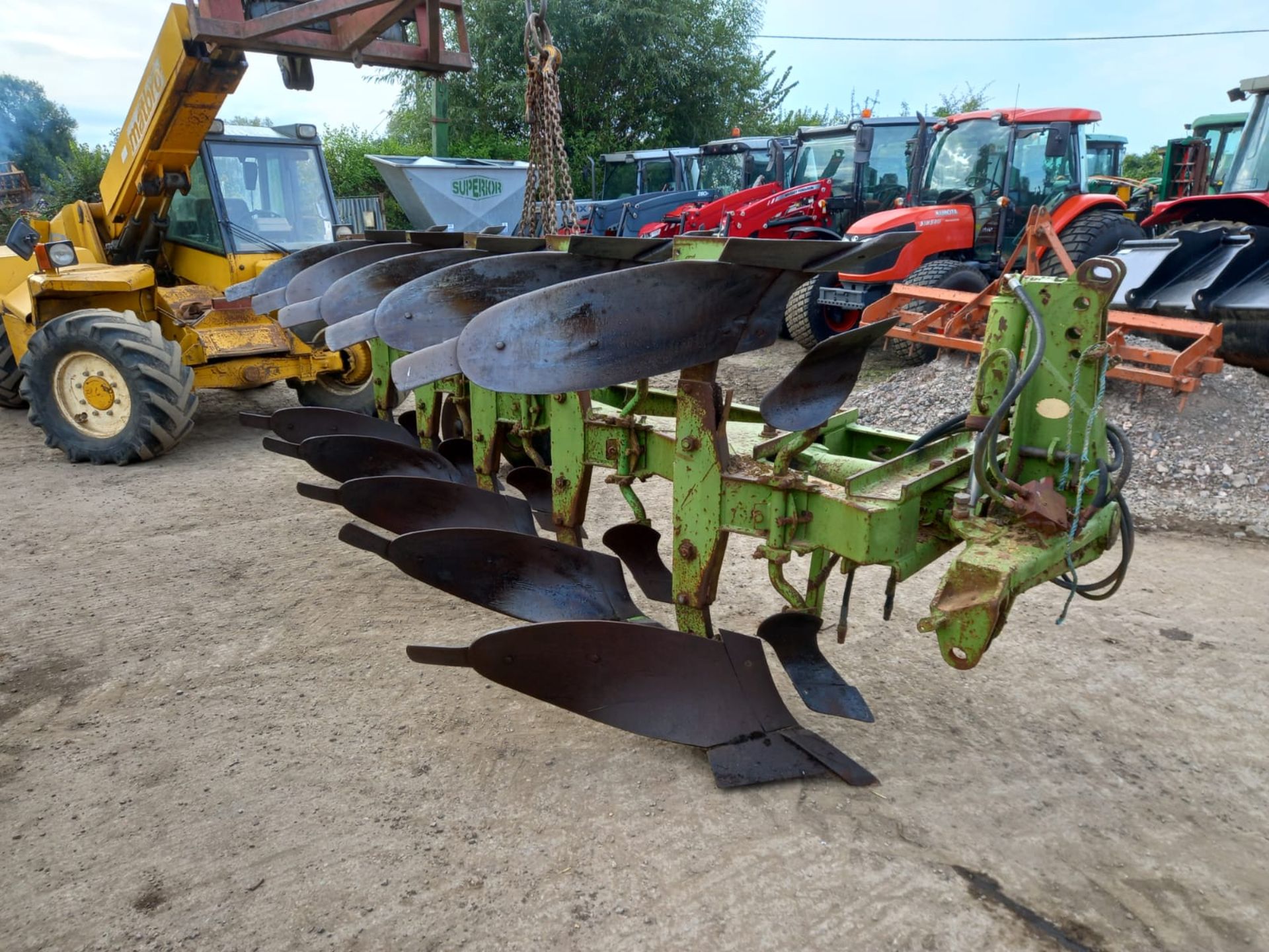 DOWDESWELL DP7E, 5 FURROW PLOUGH - Image 4 of 5