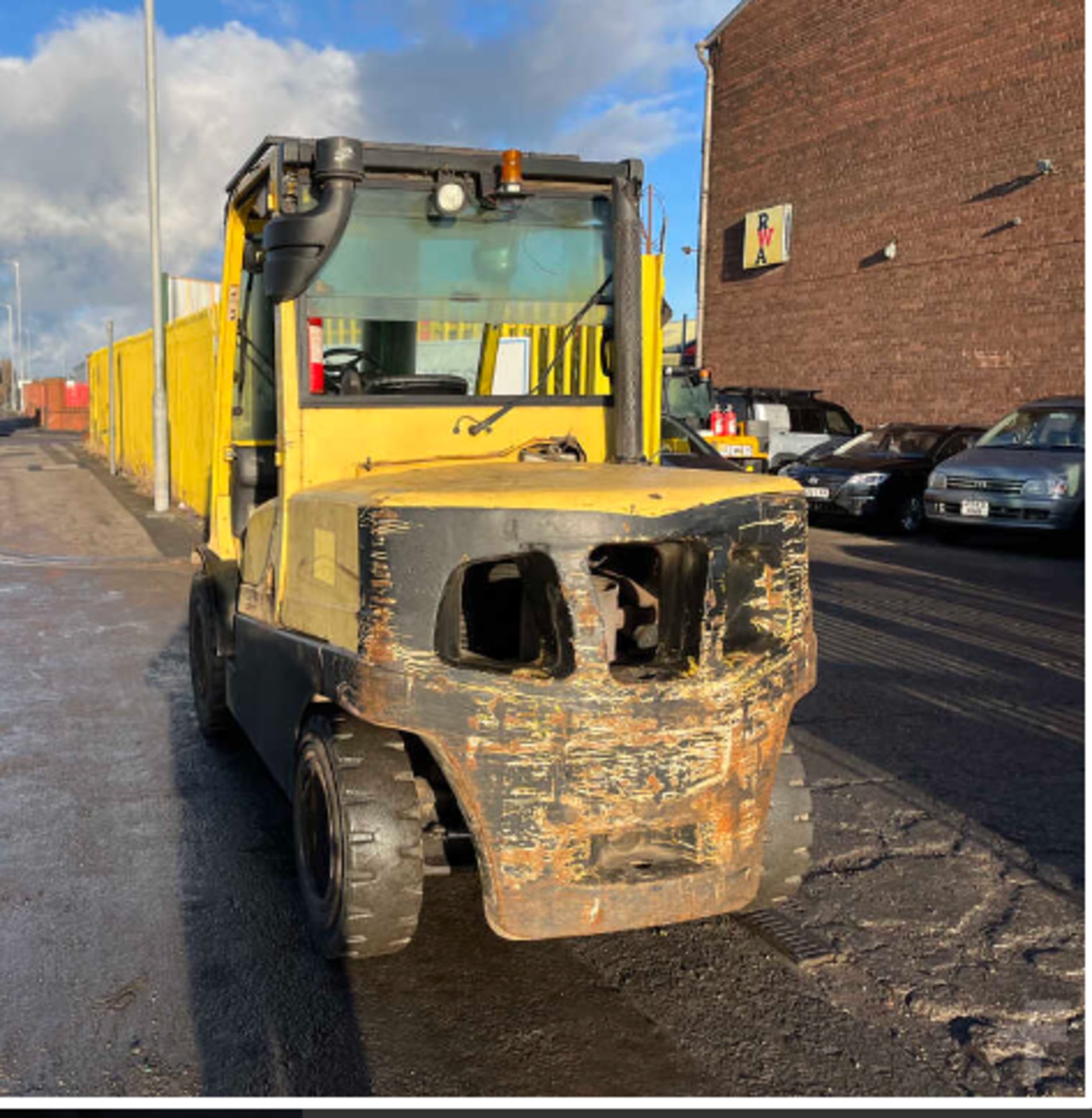 2008 DIESEL FORKLIFTS HYSTER H5.0FT - Image 5 of 5