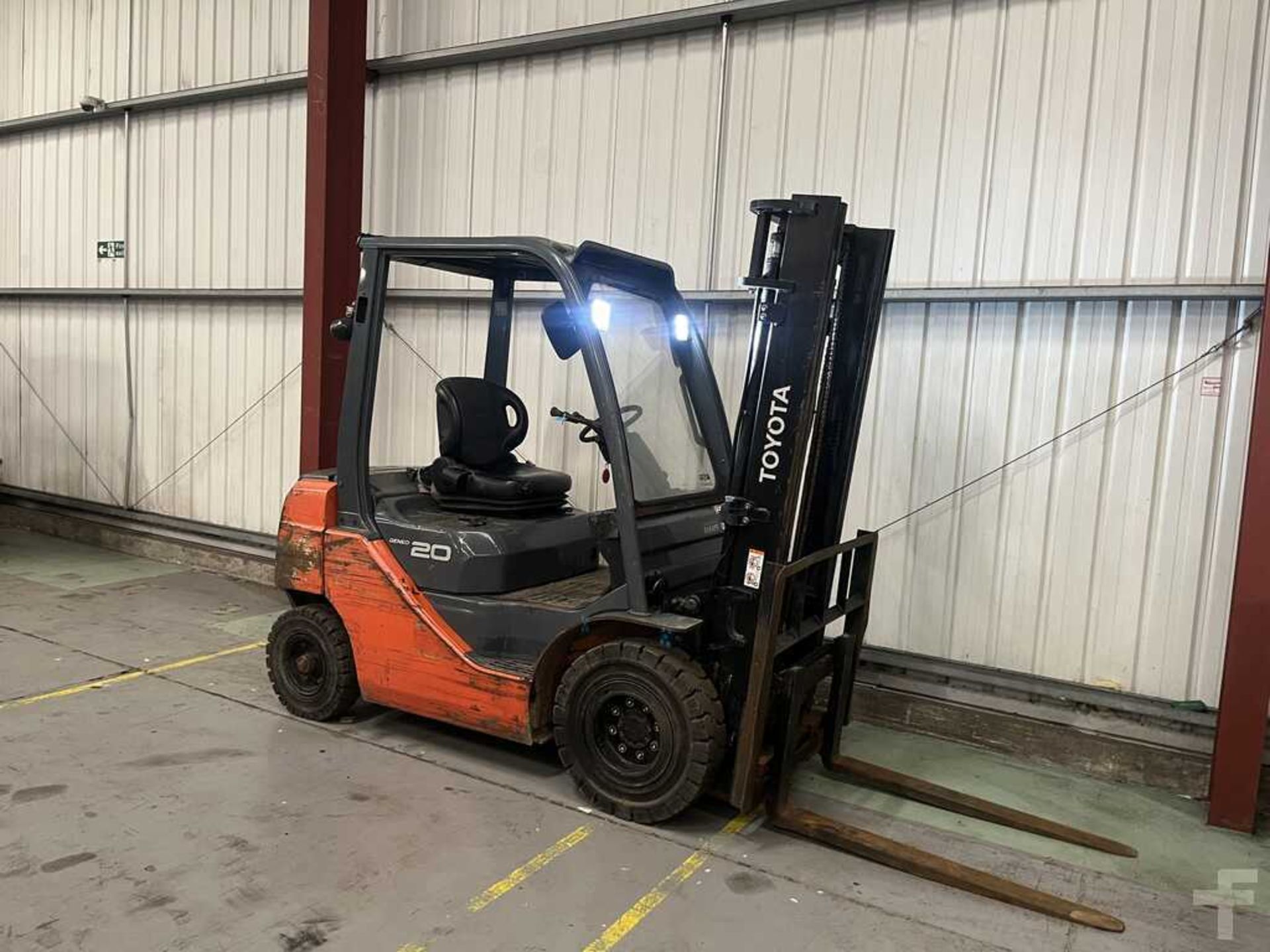 DIESEL FORKLIFTS TOYOTA 52-8FD20 - Image 4 of 6