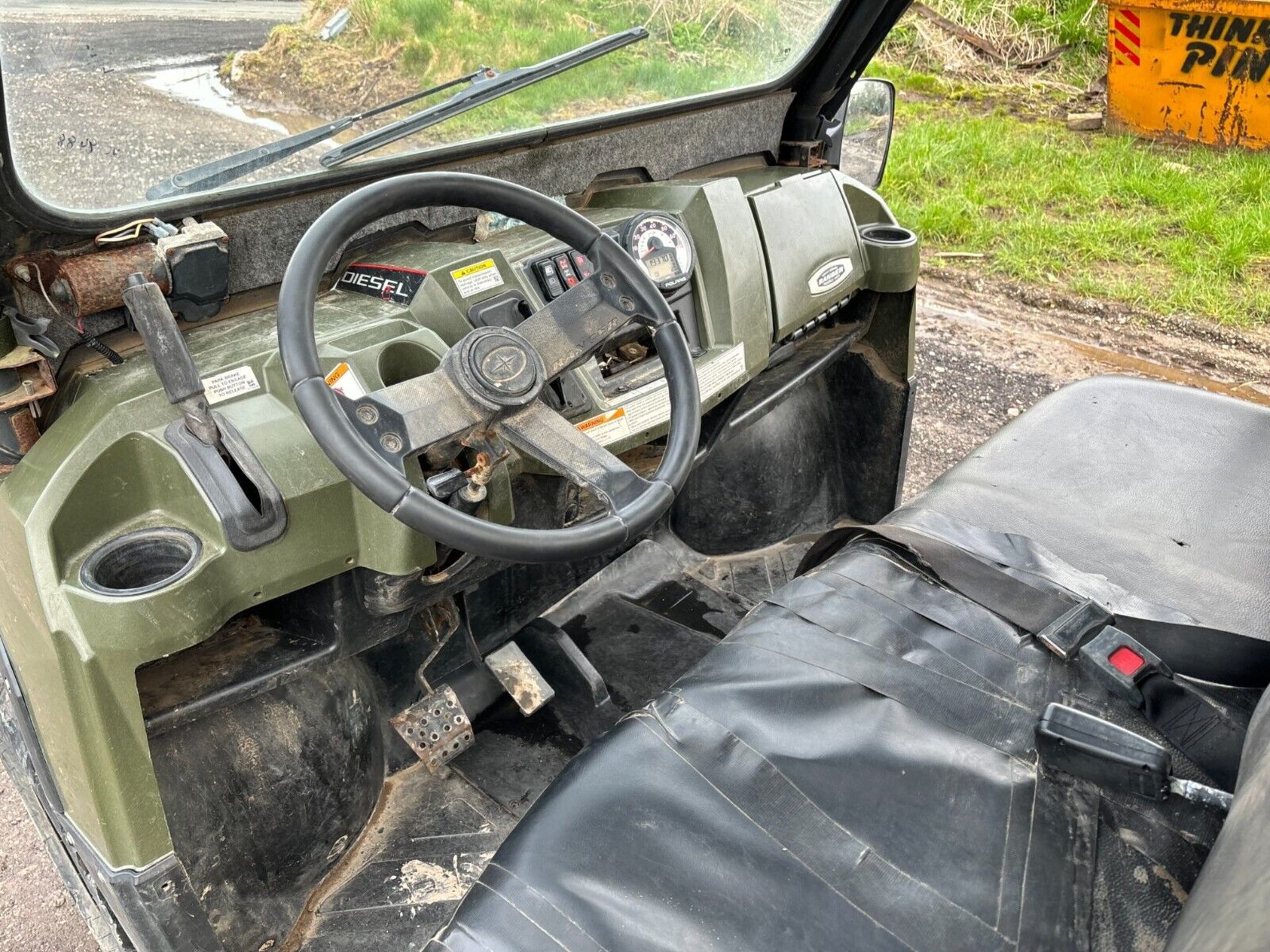 2012 POLARIS RANGER 4 WHEEL DRIVE UTILITY VEHICLE - Image 4 of 8