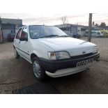 FIESTA 1.3 EQUIPE 1 PREVIOUS OWNER 22K MILES - NO VAT ON HAMMER