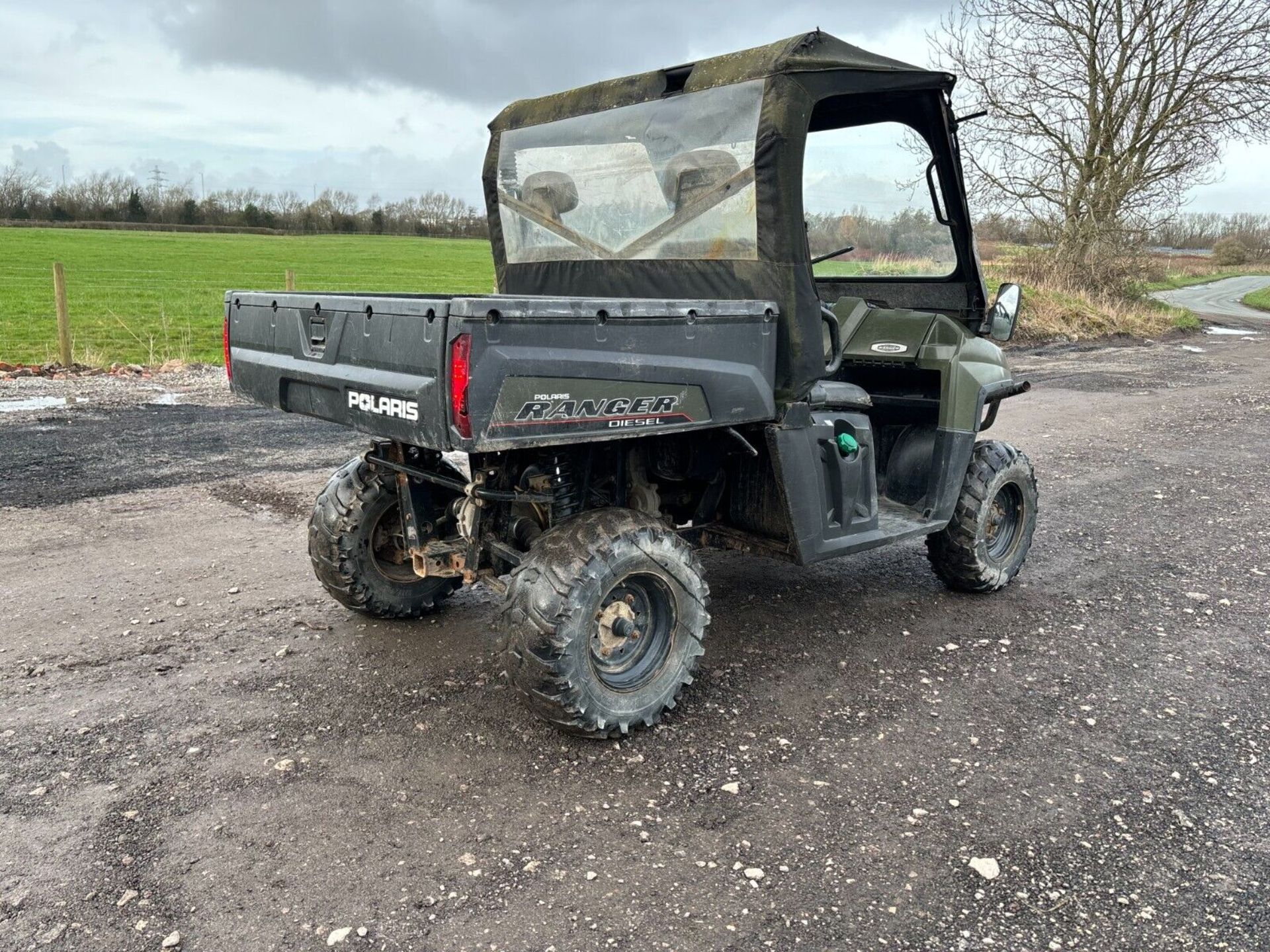 2012 POLARIS RANGER 4 WHEEL DRIVE UTILITY VEHICLE - Image 7 of 8