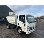 READY FOR EXPORT: 2014 ISUZU FORWARD BIN RUBBISH LORRY >>--NO VAT ON HAMMER--<<