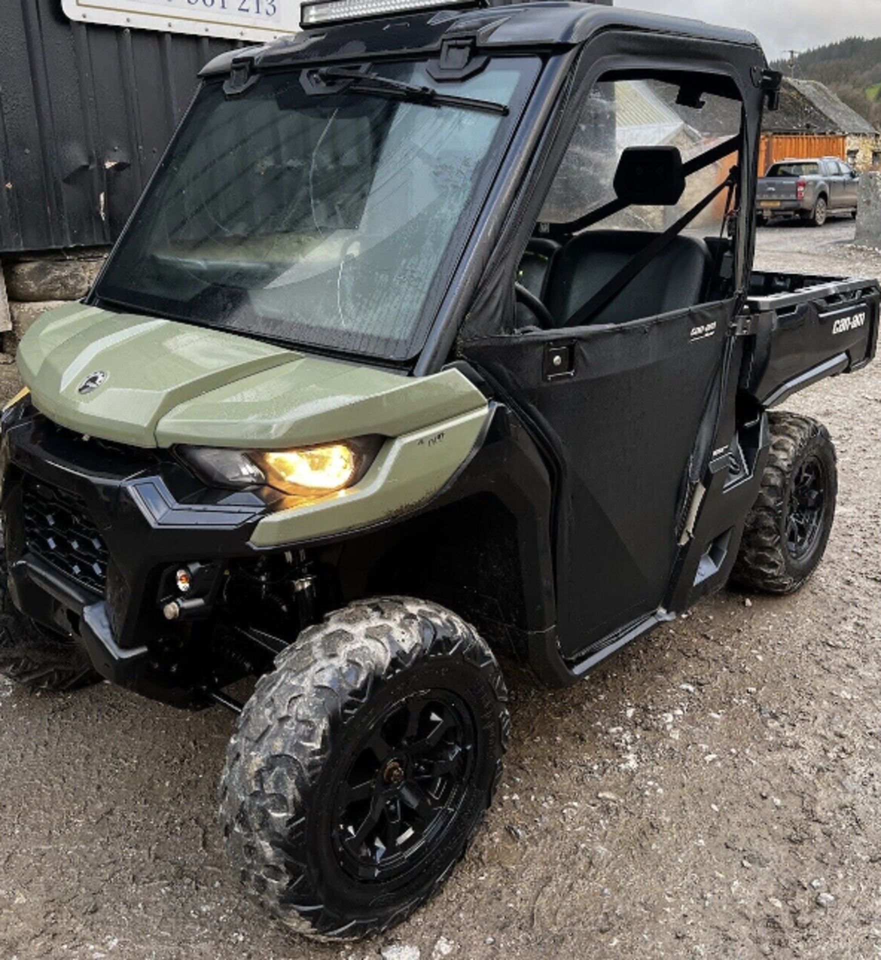 2020 AGRI ADVENTURER: CAN AM TRAXTER HD8 - CAB, 4WD, AND MORE - Image 5 of 10