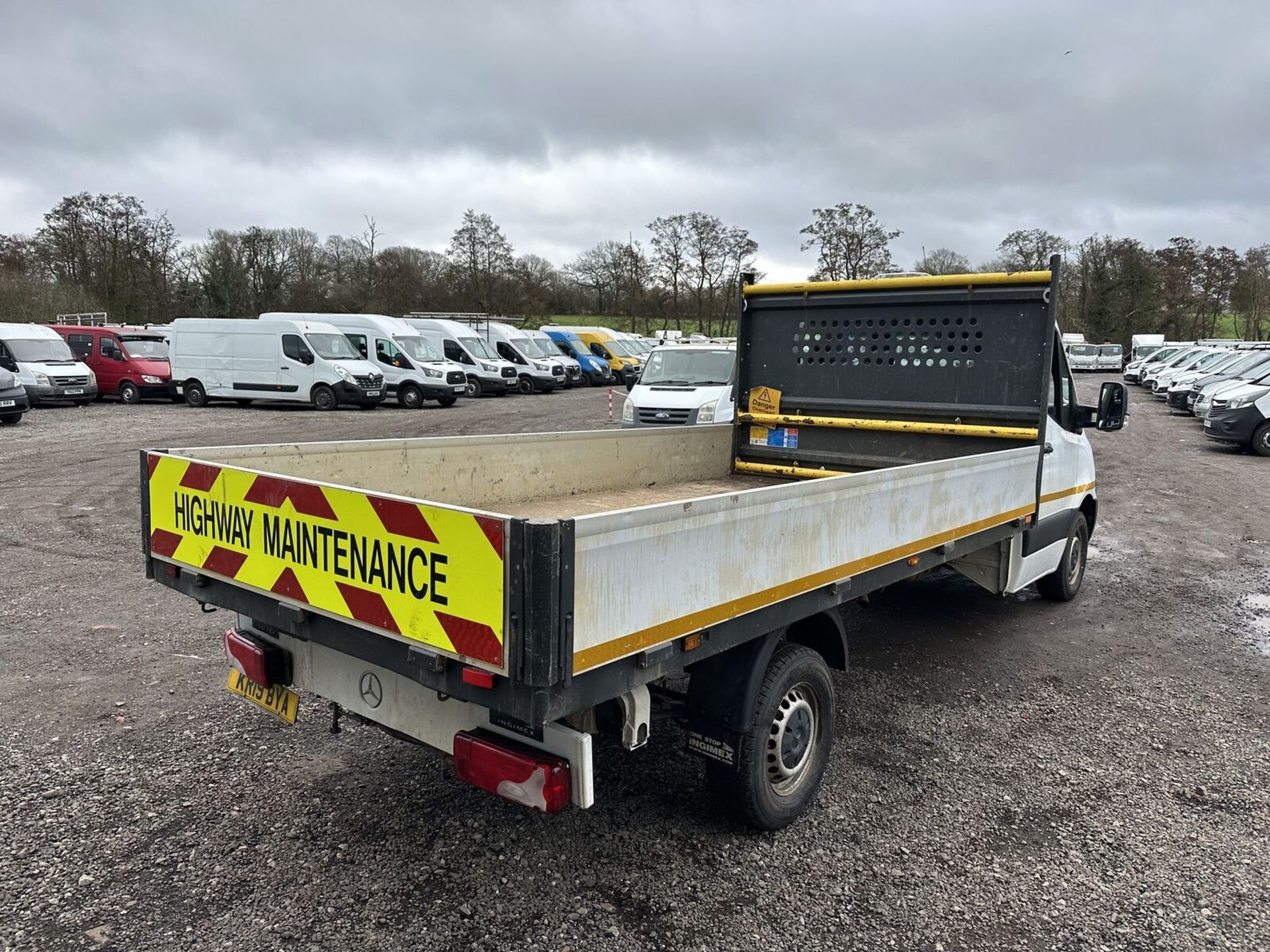 2019 MERCEDES SPRINTER: PRISTINE FLATBED DROP SIDE - Image 3 of 19