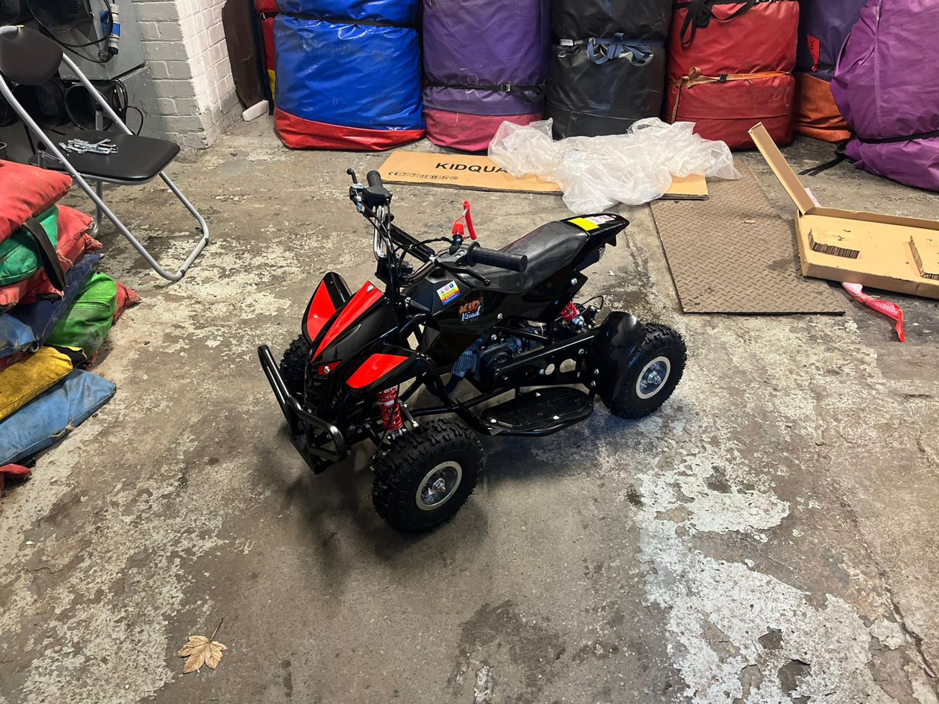 JOBLOT OF 10 X NEW 49CC OFF ROAD QUAD BIKES - 2 STROKE/PETROL - 18MPH - HYDRAULIC DISC BRAKES - Image 13 of 13