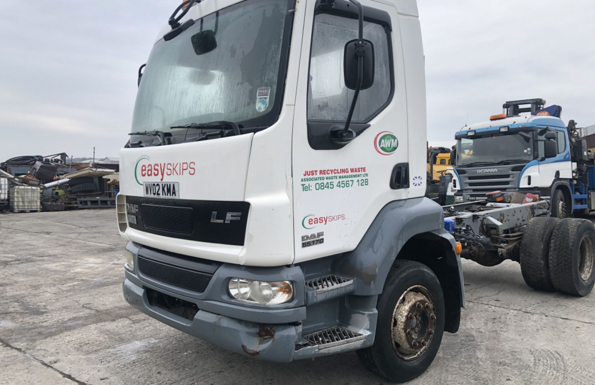 DAF 55/170 CAB AND CHASSIS LHD