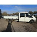 2008 FORD TRANSIT TIPPER: 152K MILES >>--NO VAT ON HAMMER--<<