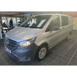 SPARES OR REPAIRS: 65 PLATE MERCEDES VITO CREW CAB >>--NO VAT ON HAMMER--<<