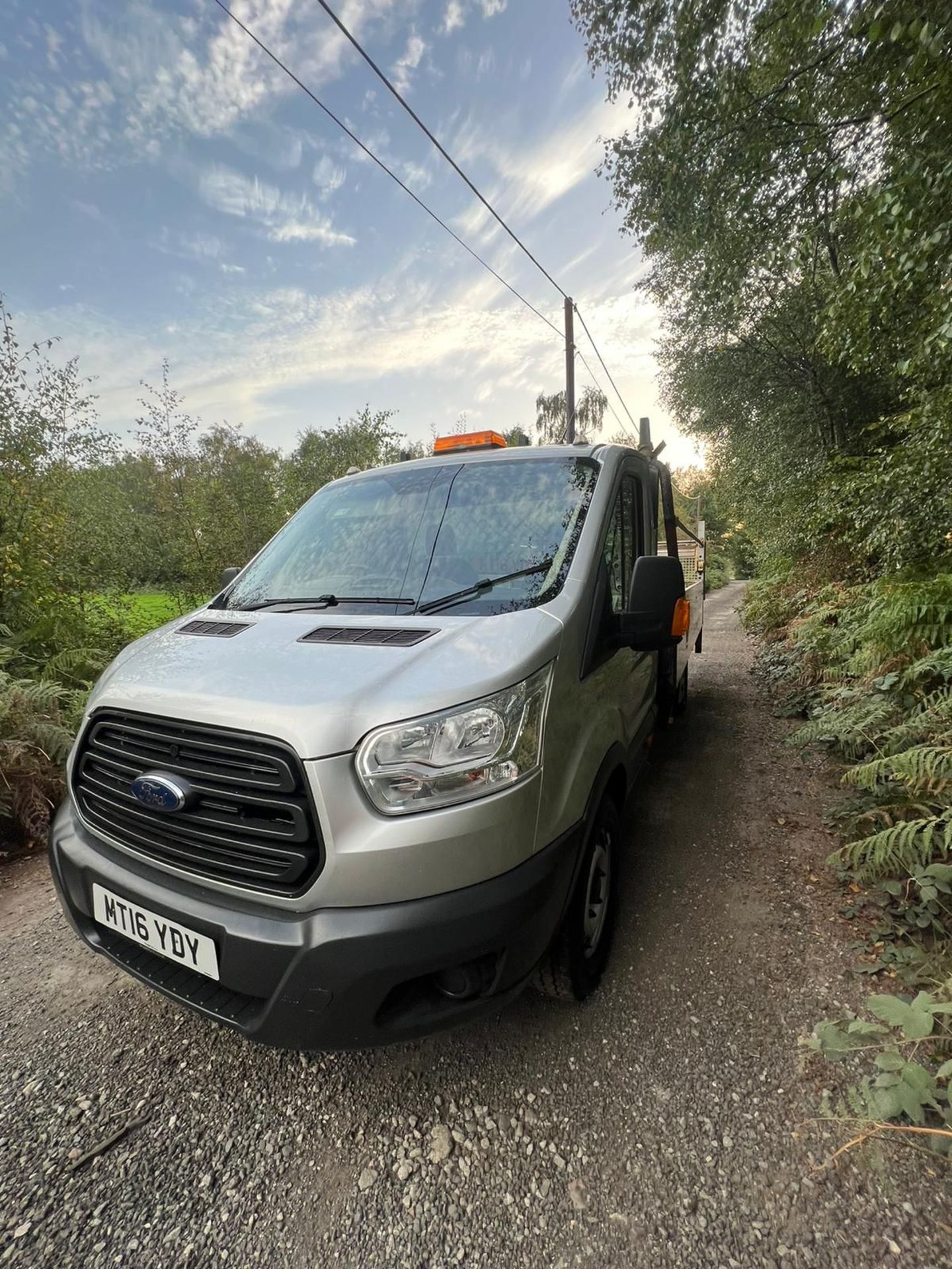 FORD TRANSIT 2016 FLATBED WITH TAIL LIFT 14 FT DROPSIDE BODY - Image 3 of 15