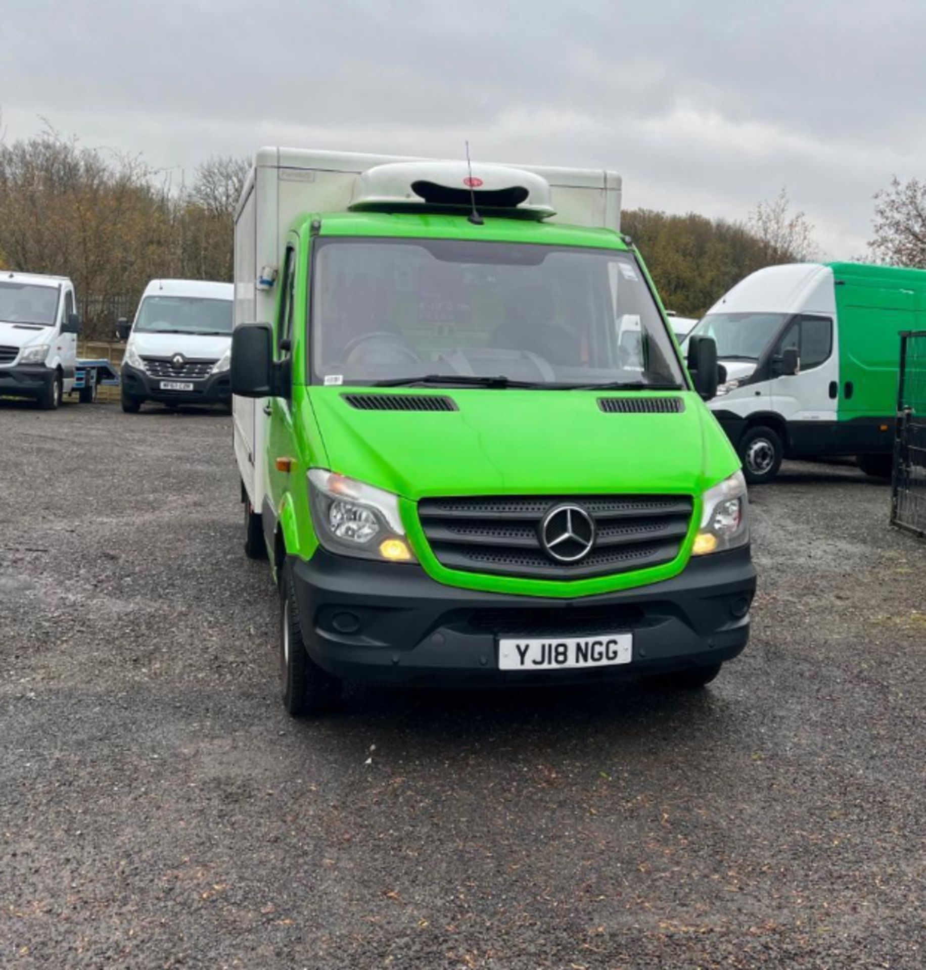 MODIFIABLE FREEZER HAULER: MERCEDES SPRINTER 18 REG CHASSIS CAB