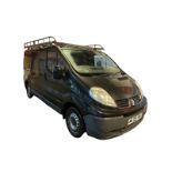 >>--NO VAT ON HAMMER--<< 2009 RENAULT TRAFIC BLACK VAN - METICULOUSLY MAINTAINED